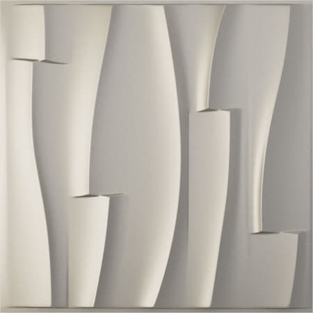 Ekena Millwork 19 5/8in. W x 19 5/8in. H Brick Wave EnduraWall Decorative 3D Wall Panel Covers 2.67 Sq. Ft. WP20X20BVBAL